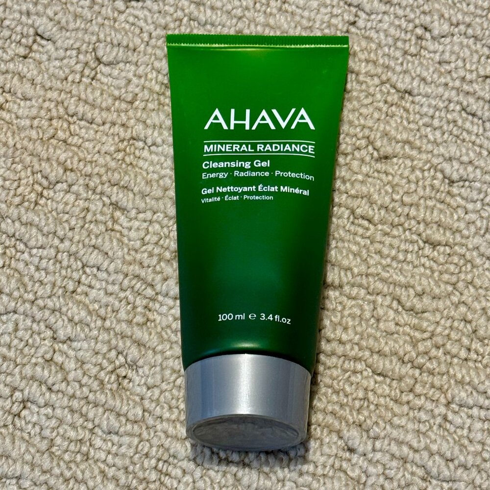 New Ahava Mineral Radiance Cleansing Gel 3.4 Full OZ